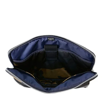 Porter By Yoshida Counter Shade Document Case (Woodland Khaki)