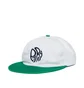 by Parra Circle Tweak Logo 6-Panel Hat (Weiß / Grün)