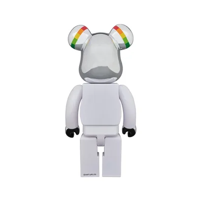 Medicom 400% Daftpunk Be@rbrick Toy (Black / Gold)