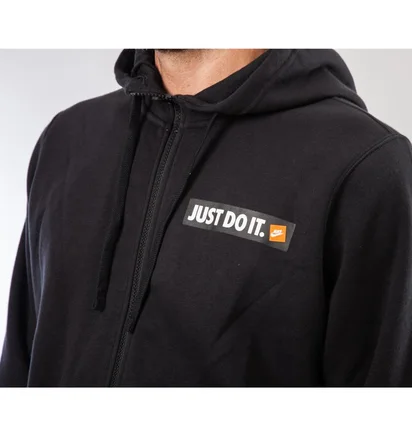 Nike Sportswear ''Just Do It'' Zip Hoodie (Schwarz)