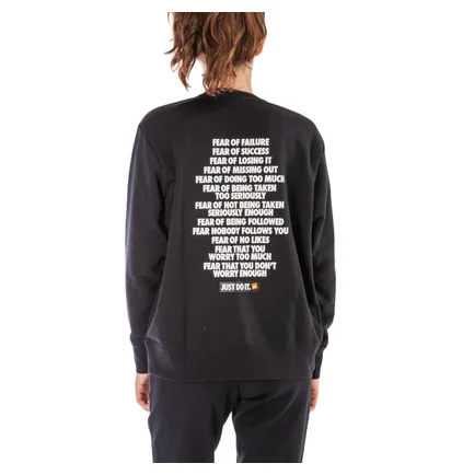 Nike WMNS ''Just Do It'' Crewneck (Schwarz)