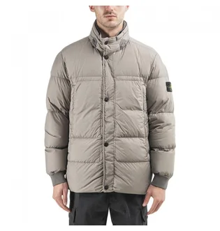 Stone Island Garment Dyed Crinkle Reps Down Jacket (Khaki)