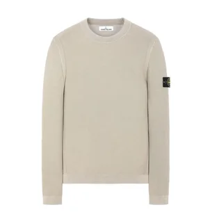 Stone Island Pigment DYE Knit Pullover (Dunkelbeige)