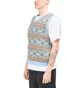 Stüssy Giza Sweater Vest (Blau / Orange)