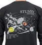 Stüssy Solar System Pig. Dyed Longsleeve (Schwarz)