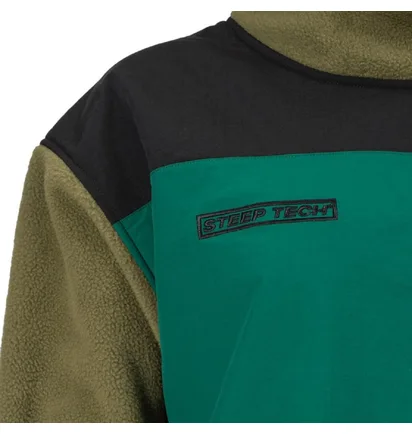 The North Face WMNS Steep Tech Fleece Pullover (Khaki / Schwarz)