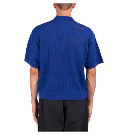 Obey Grant Quater Zip Sweater (Blau)