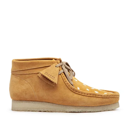 Clarks x Vandy The Pink Wallabee Boot 
