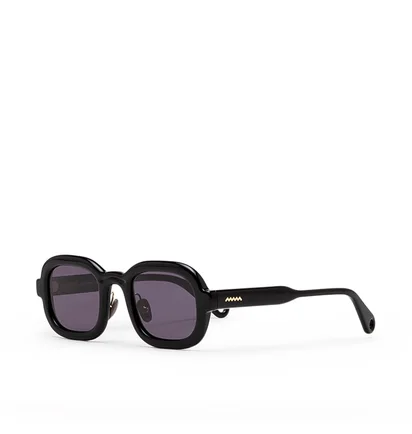 Brain Dead Newman Sunglasses (Schwarz / Lila)