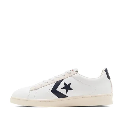 Converse Pro Leather Low Top (Weiß / Navy)