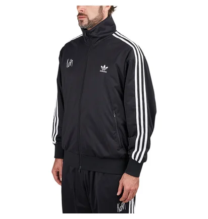 adidas x Korn Track Top (Schwarz / Weiß)