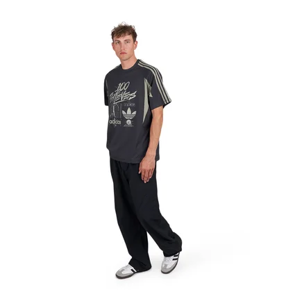 adidas x 100 Thieves T-Shirt (Grau)