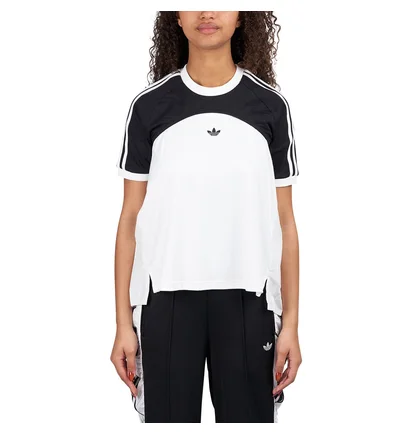 adidas WMNS Cali Tee (Schwarz / Weiss)