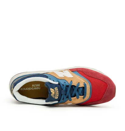 New Balance CM997HVT (Rot / Gelb / Blau)