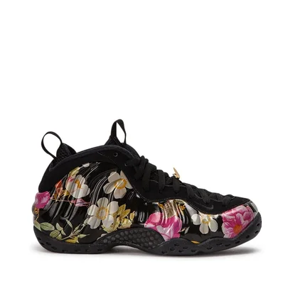 Nike Air WMNS Foamposite 1 'Floral' (Schwarz)