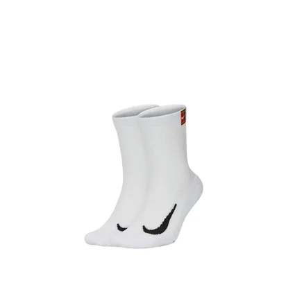 NikeCourt Multiplier Cushioned Socks (Weiß)