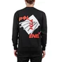 Polythene* Optics Metal Rod Crewneck Sweater (Schwarz)