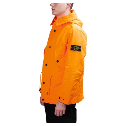 Stone Island David Fluo Wind Jacket (Orange)