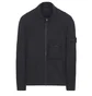 Stone Island Knit Cardigan 'Ghost Piece' (Navy Blau)