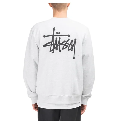 Stüssy Basic Crewneck (Grau)