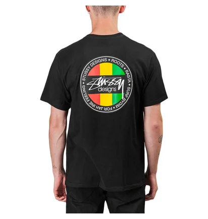 Stüssy Surf Dot Tee (Schwarz)