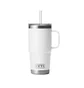 Yeti Rambler Straw Mug 25oz (739ml) (Weiss)