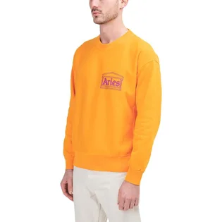 Aries Classic Temple Crewneck (Orange)