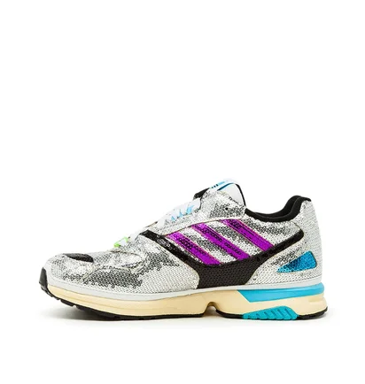 adidas W ZX 4000 (Silber / Blau / Lila)