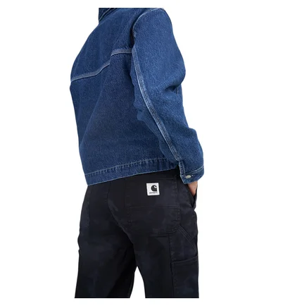 Carhartt WIP W' Pierce Chromo Pant Straight (Schwarz / Grau)