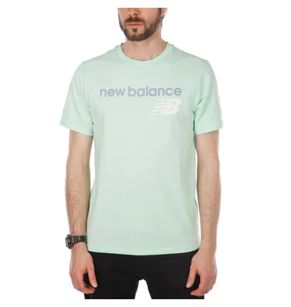New Balance MT73581 Athletics Main Logo Tee (Sea Foam)