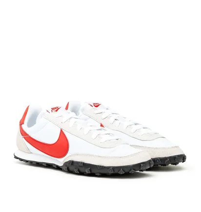 Nike Waffle Racer (Weiß / Rot / Beige)