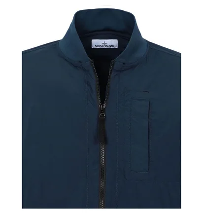 Stone Island Skin Touch Nylon-TC Packable Jacket (Navy)