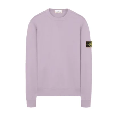 Stone Island Sweat Shirt Crewneck (Lavendel)