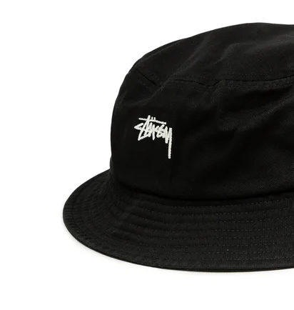 Stüssy Stock Bucket Hat (Schwarz)