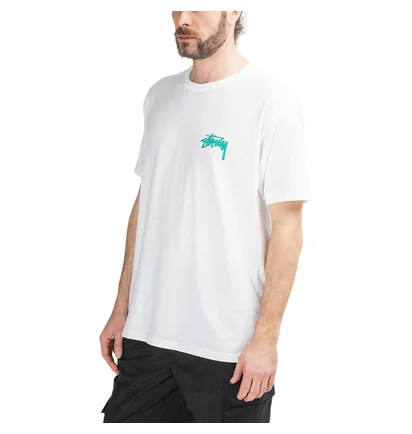 Stüssy Tribal Mask Tee (Weiß)