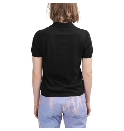 Stüssy WMNS Crown Polo Sweater (Schwarz)
