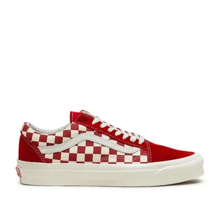 Vans Vault UA OG Old Skool LX (Rot / Checkerboard)