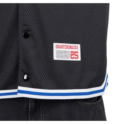 Converse x Quartersnacks Warm Up Polo (Schwarz)