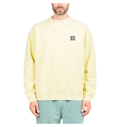 Brain Dead Reverse Fleece Crewneck (Gelb)