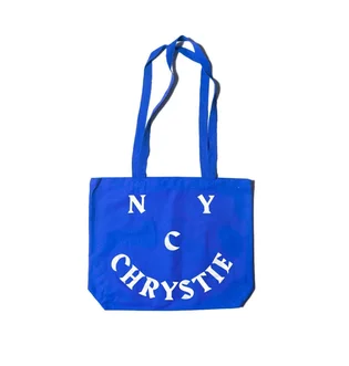Chrystie NYC Smile Tote Bag (Blau)