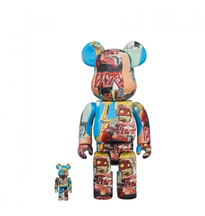 Medicom 100% + 400% Jean-Michel Basquiat #6 Be@rbrick Toy