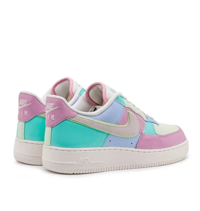 Nike Air Force 1 '07 QS 'Easter Pack 18' (Hellblau / Beige / Türkis / Pink)