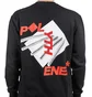 Polythene* Optics Metal Rod Crewneck Sweater (Schwarz)