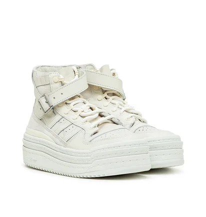 adidas Triple Plattforum Hi (Weiß/Creme)