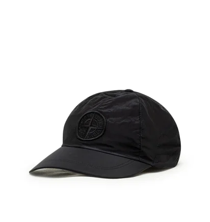 Stone Island Nylon Metal Cap (Schwarz)