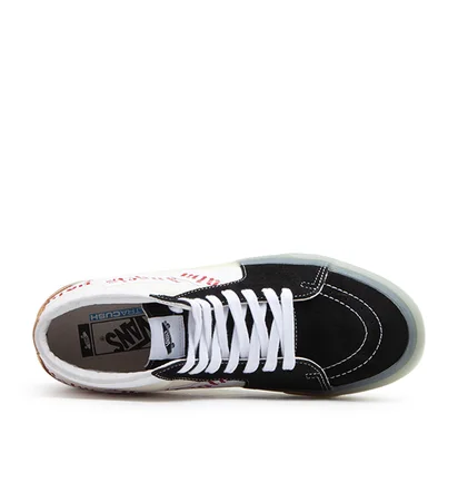 Vans Vault x Palm Angels Sk8-Mid VLT LX (Beige / Schwarz)