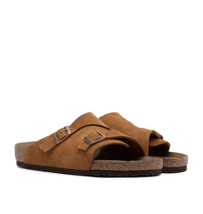Birkenstock Zürich Wildleder (Braun)