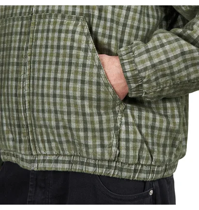 Obey Harlem Cord Jacket (Grün / Grau)