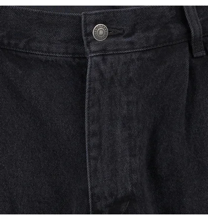 Obey Fubar Pleated Denim (Schwarz)