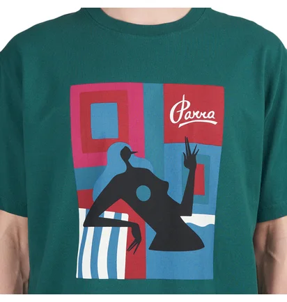by Parra Hot Springs T-Shirt (Grün)